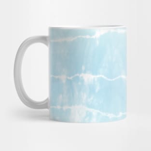 Tie-Dye Blue Stripes Mug